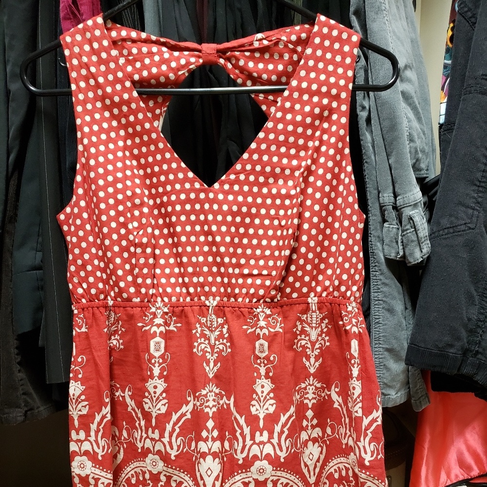 Bohemian style tank top size S sleeveless top